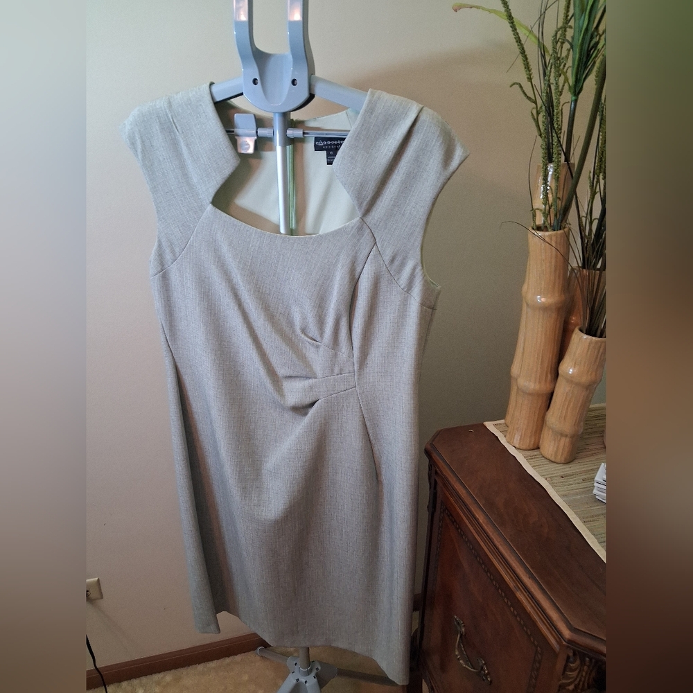Gray Sleeveless Dress
